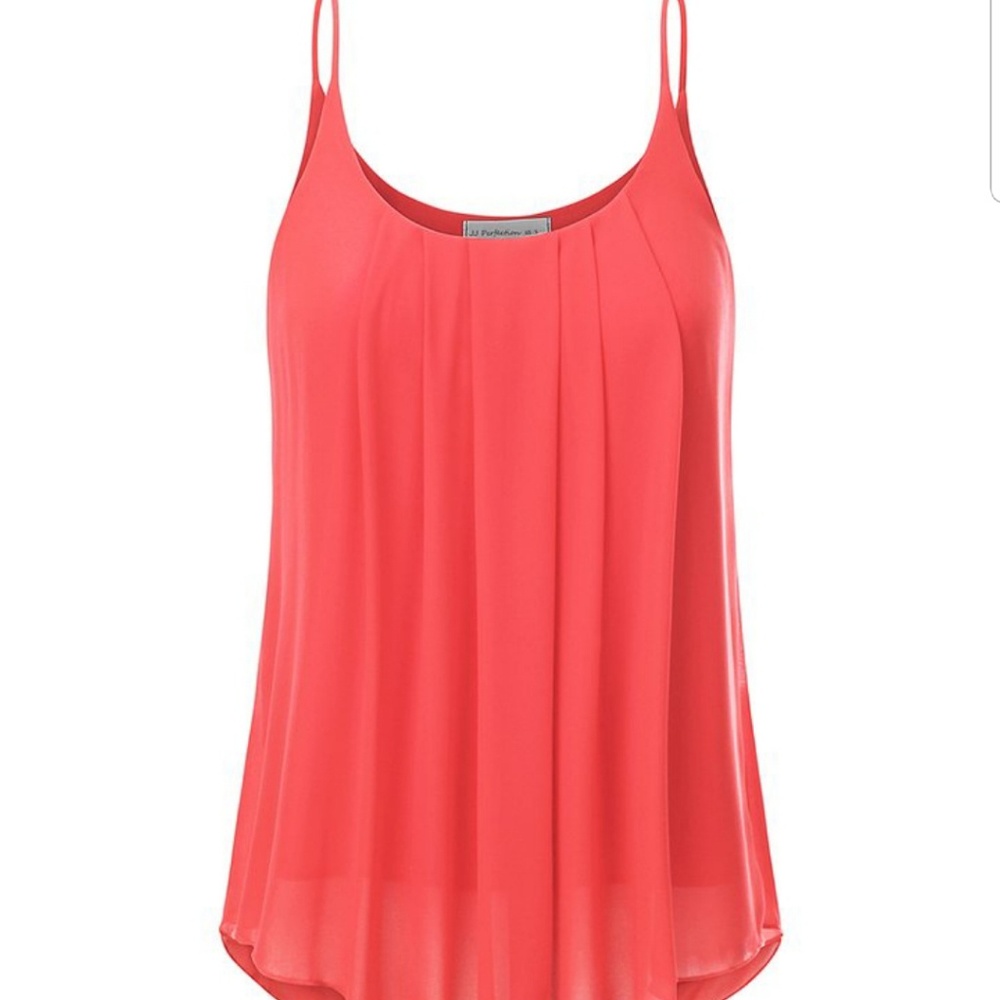 EUC Plus Sized Flowy Sleevless Blouse